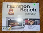 Hamilton Beach 31401 4-Slice Stainless Toaster Oven Brand New Sealed Box