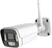 4K Security IP Camera for CCTV System 8MP WiFi Outdoor Waterproof IP Camera View(2.8mm,8MP with SD 64G)