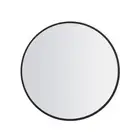 Wall Mirror Round Makeup Mirror Vanity Deco Bathroom Hallway Black 50/60/70/80CM