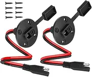 BESPORTBLE Universal Solar Panel Connector for Charger Generator Battery Cable with Screws