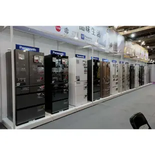 國際牌450公升三門變頻玻璃冰箱NR-C454HG-W/N