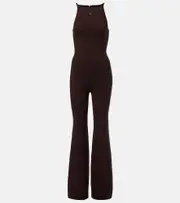 [Courreges] Courrèges Logo jumpsuit AU 10 brown