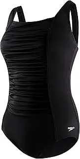 [Speedo] Women's Swimsuit One Piece Endurance+ Shirred Tank Moderate Cut