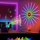 Fireworks light strip Light drum Rhythm lights LED Ambient Light Voice control