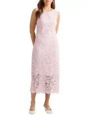 [David Lawrence] Chi Lace Dress in Shell