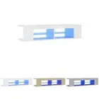 TV HiFi Cabinet with LED Lights Living Room Furniture Multi Colours vidaXL