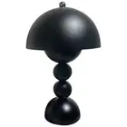 Mushroom Table Lamp Rechargeable Modern LED Desk Light Solid Color Nordic Mushro