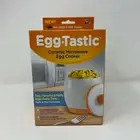Egg-Tastic Ceramic Microwave Egg Cooker NEW Fast Flavorful Fluffy