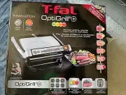 T-Fal GC712D54 OptiGrill + Grill with Automatic Sensor Cooking, Multicolor