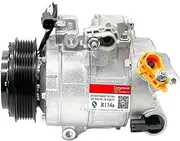 AC Compressor ，Compatible For FORD EXPLORER 3.5L 2013-2020 DA8Z19703A DA8Z19703B DA8Z19703C FB5Z19703B C2741 C2760 C2760R 447280-6481 197358
