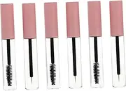 VICASKY Travel-ready 6pcs Empty Eyeliner Stick Lip Gloss Tubes Washable Mascara Bottles for Diy Cosmetics