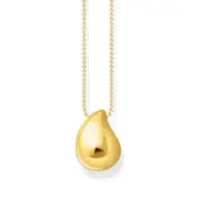 Thomas Sabo Necklace with pendant in drop-shape gold
