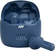 JBL Tune Flex, JBL Pure Bass Sound, Active Noise Cancelling with Smart Ambient, 4 mics for perfect calls, Up to 32 hours of battery life, Water resistant & sweatproof, Blue