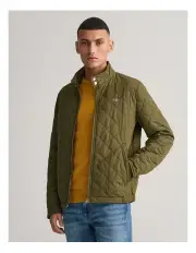 [Gant] Quilted Windcheater in Juniper Green