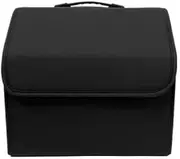 ATATHXHQay Auto Accessories Storage Box PU Leather Multipurpose Collapsible Car Trunk Storage Organizer Car Trunk Organizer Stowing Tidying(Small)