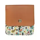 Chumbak Women's Mini Wallet | Magical Jungle Collection | Vegan Leather Square