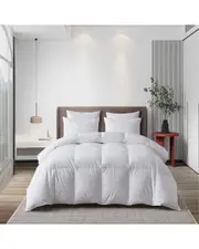 Martha Stewart Tencel/Cotton Blend Hungarian Goose Down Comforter - All Seasons