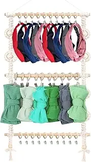 [Generic] Headband Holder - Wall Mount Headband Holder Bow Organizer - Adorable Display Rack Decoration for Classmates, Daughter, Friends