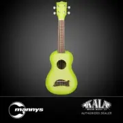 Kala Makala MK-SD/GRNBRST Green Apple Burst Soprano Dolphin Ukulele