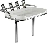 Premium Bait Board - 4 Rod Holders - 2 Mounts