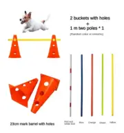 Pet Agility Training Set Jumping Bar Dog Obstacle Training Equipment Hurdle 23cm