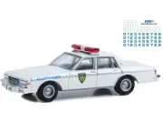 1989 CHEVROLET CAPRICE POLICE "NYPD" W/DECALS 1/64 DIECAST BY GREENLIGHT 42774