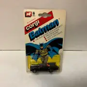 VINTAGE 1982 CORGI JUNIOR BATMAN #69 BATMOBILE MIP MINT CASE FRESH