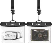 2 Pack Waterproof Key Fob Case Car Key Dry Bag Holder Pouch Waterproof Wallet wi