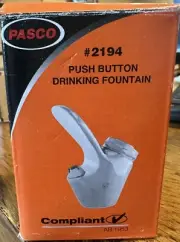 Pasco - Push button drinking fountain bubbler