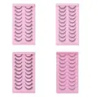 10 Pairs Versatile False Eyelashes for Various Occasions Stand Out in the Crowd