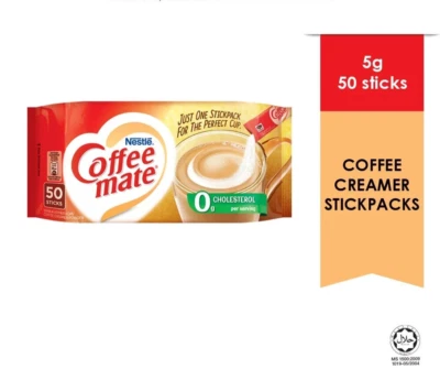 NESTLE COFFEE MATE CREAMER 5g x 50 STICKS MALAYSIA PRODUCT