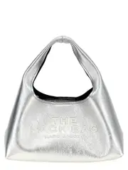 [Marc Jacobs] Marc Jacobs-The Metallic Leather Mini Sack Bag Borse A Mano Silver-Donna OS Silver