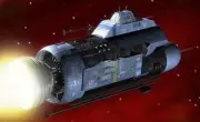 CAM-117 Gunship Terran Spacecraft Wood Model Free Shipping Regular New