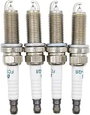 ATATHXHQay 4pcs Iridium Spark Plug Compatible for TACOMA Corolla CHR Levin 1.2T 14mm 90919 01285 DILKAR8J9G