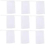Baluue 20pcs Handmade Soap Bath Foaming Nets Durable Nylon Easy Bubble Formation Wall Hanging Rope