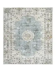 [Marlow] Patterned Machine Washable Cozy Are Rugs in Multi