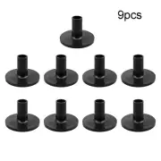 8/9/10pcs Long-Cymbal Sleeves With Flange Base For Percussion Drum Set Parts