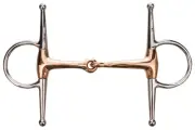 SS Full Ck Bit 5" Copper Snaffle Mo