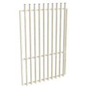 ProtectorAl 800-1200W x 1800H Surfmist Aluminium Radiator Pool Gate