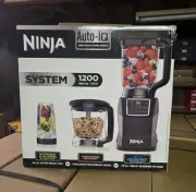 Ninja Kitchen System with Auto IQ Boost and 7-Speed Blender BL493 NEW Fast Shipp