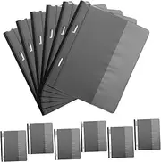 SHINEOFI 12 Pack A4 File Folders Plastic Organiser for Reports Documents Office Classroom Storage