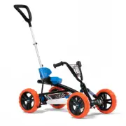 Berg Buzzy Nitro Pedal Go Kart Kids/Children's Ride On Toy 2in1 Orange/Blue 2-5y