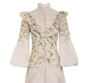 Zimmerman COASTER BATTENBURG MINI DRESS Size 6 (0P)