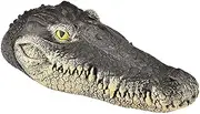 EpochTech Floating Alligator Head, Pool Accessories Float Alligator for Koi Pond Decoration and Protection to Scare Away Birds