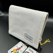 Rare PORTER Bi fold wallet with white tag