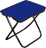 Folding Camping Stool Collapsible Camp Stool, EOGEAUS Portable Seat Travel Little Stools for Camping Fishing Hiking Gardening Lightweight Camping Stool Outdoor Collapsible Portable Folding Stool(BLUE)