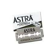 5 Pc Astra Superior Platinum Double Edge Shaving Razor Blades