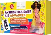 Fashion Designer Kits for Girls. for Beg to Int Sewers. Drape & Tie Fabrics, Use, Draft & Re-Design Patterns. Learn to Sew Outfits for The Doll Plus Design & Sew Wrap Pants for Yourself.