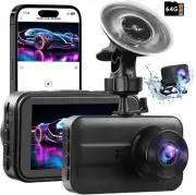Dash Cam for Cars,2K/1080P Dash Cam Front and Rear,3.0" IPS Screen with App Cont