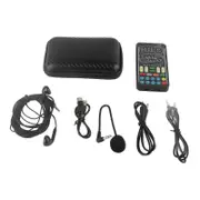 I9 Voice Changer Set Multifunction Portable Recording Mini Sound Card for Game Anchor Recording Computer English Version
